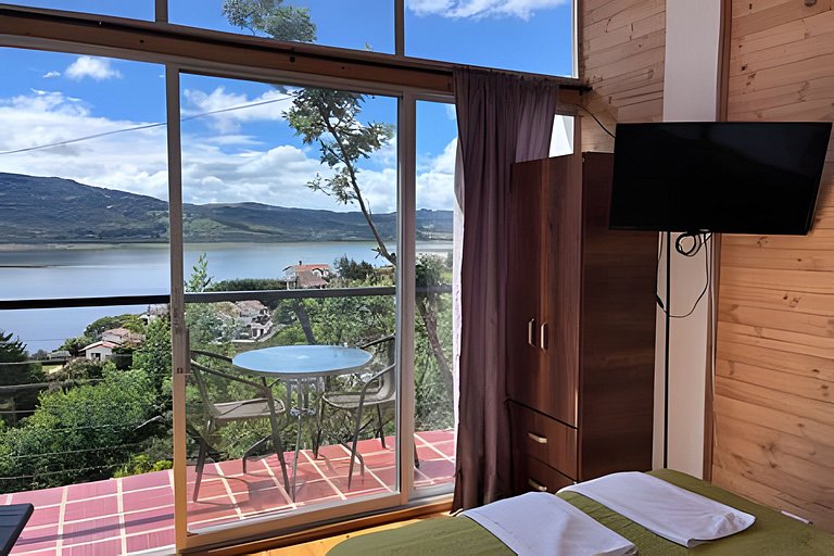 Agradable apartamento privado con vista