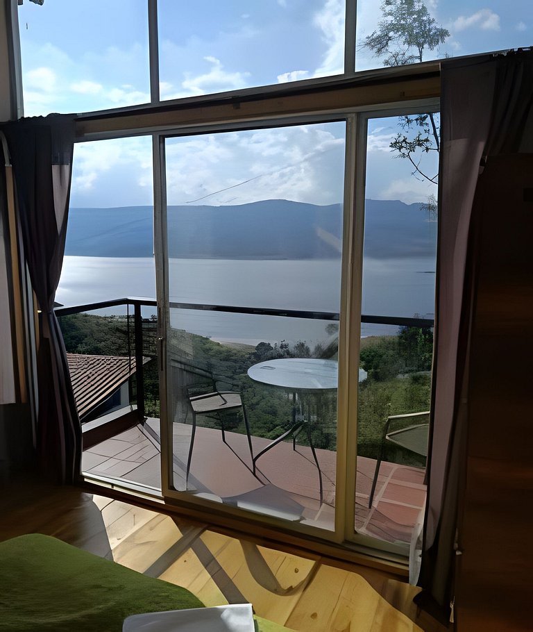 Agradable apartamento privado con vista