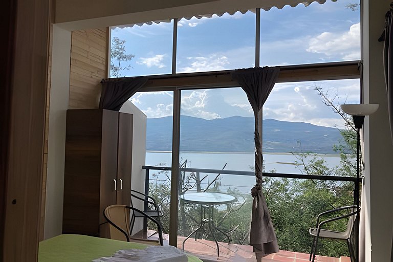 Agradable apartamento privado con vista