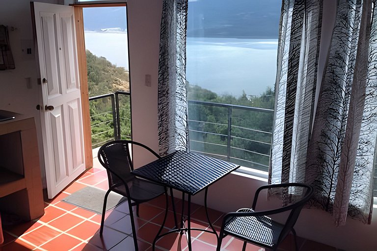 Cabaña vista al lago Tominê y Naturaleza Guatavita