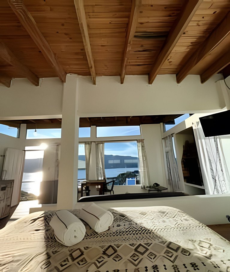 Cabaña vista al lago Tominê y Naturaleza Guatavita