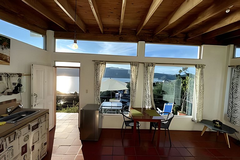 Cabaña vista al lago Tominê y Naturaleza Guatavita