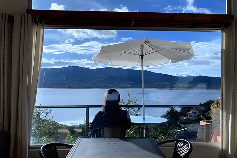 CABAÑA 4 · Cabaña vista al lago Tominé + Naturaleza Guatavit