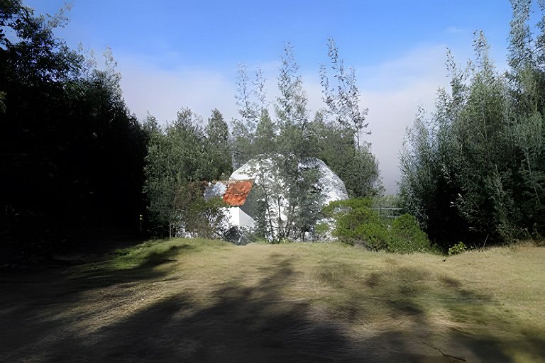 Glamping con vista frente lago Tominé en Guatavita