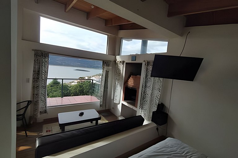 Cabaña vista al lago Tominé y Naturaleza Guatavita