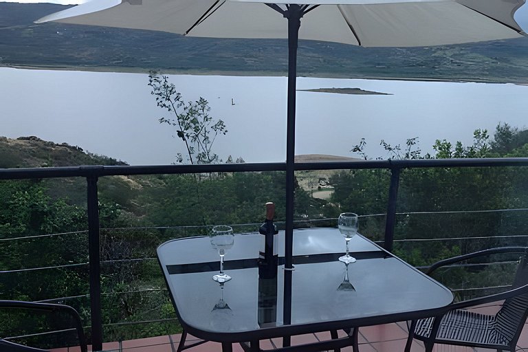 Cabaña vista al lago Tominé y Naturaleza Guatavita