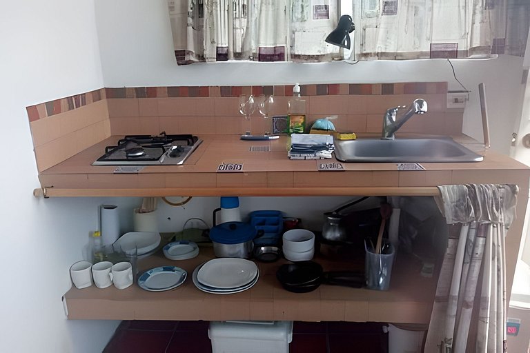 Cabaña vista al lago Tominė y Naturaleza Guatavita