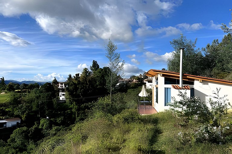 CABAÑA 3 · Cabaña vista al lago Tomine & Naturaleza Guatavit