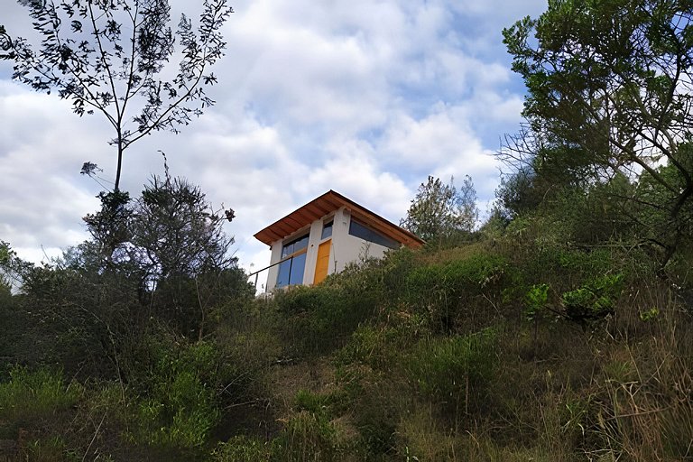 CABAÑA 3 · Cabaña vista al lago Tomine & Naturaleza Guatavit