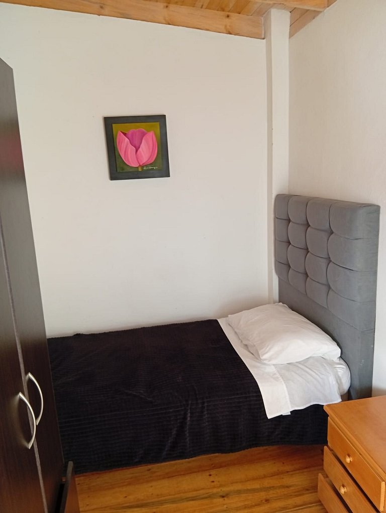 Agradable apartamento privado con vista